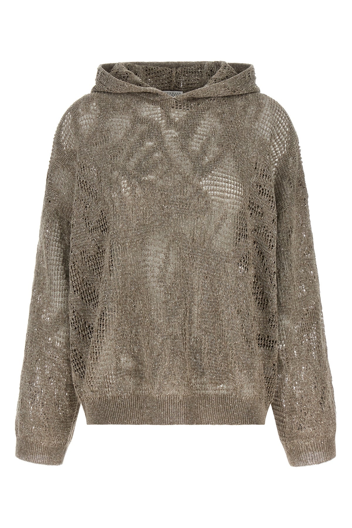 the brunello cucinelli hooded sweater redefines the concept of knitwear through
