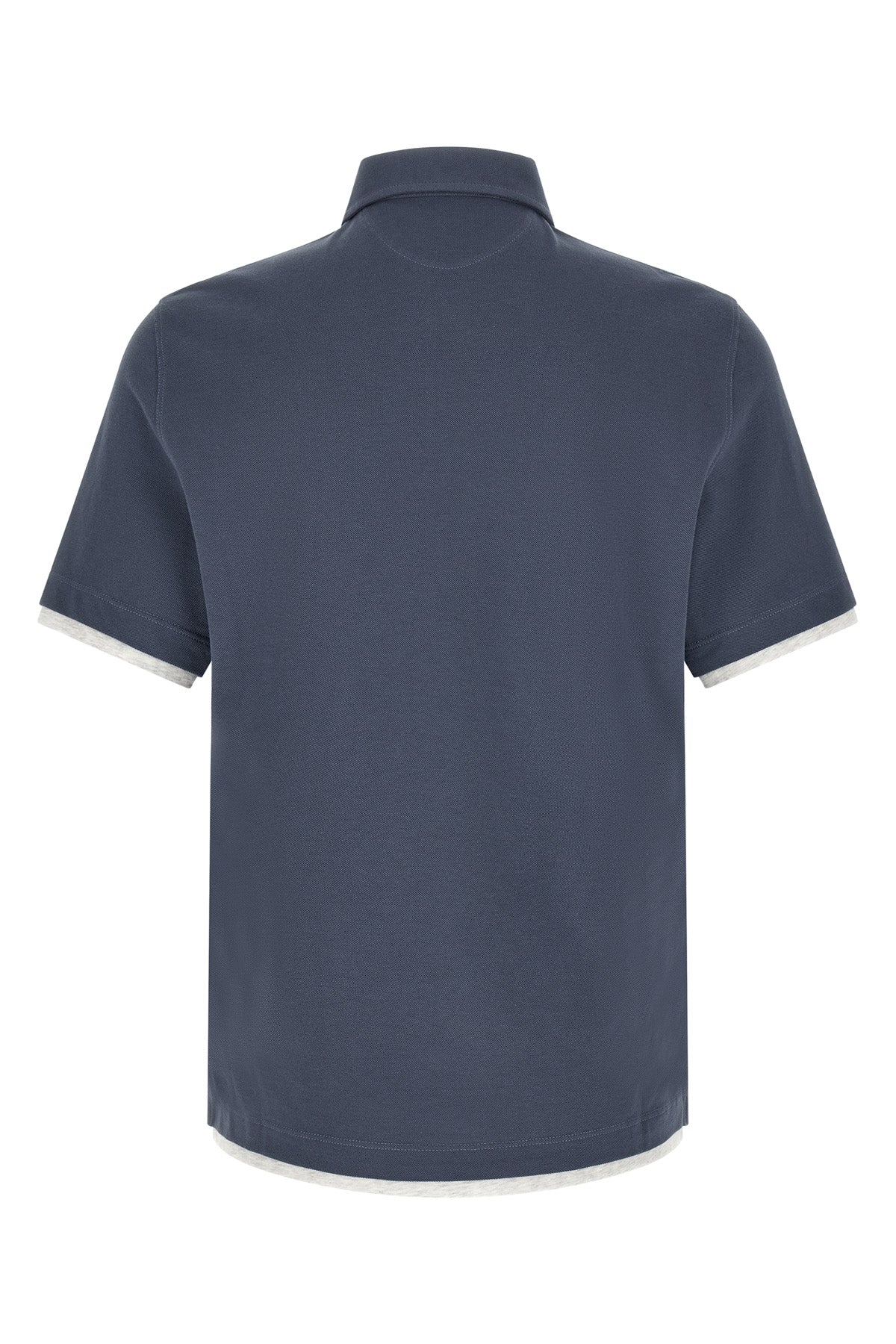 pure cotton piquet polo shirt