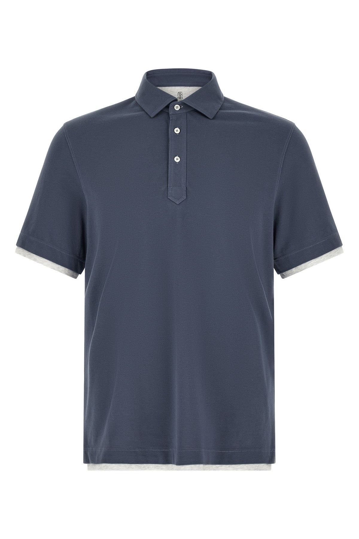 pure cotton piquet polo shirt