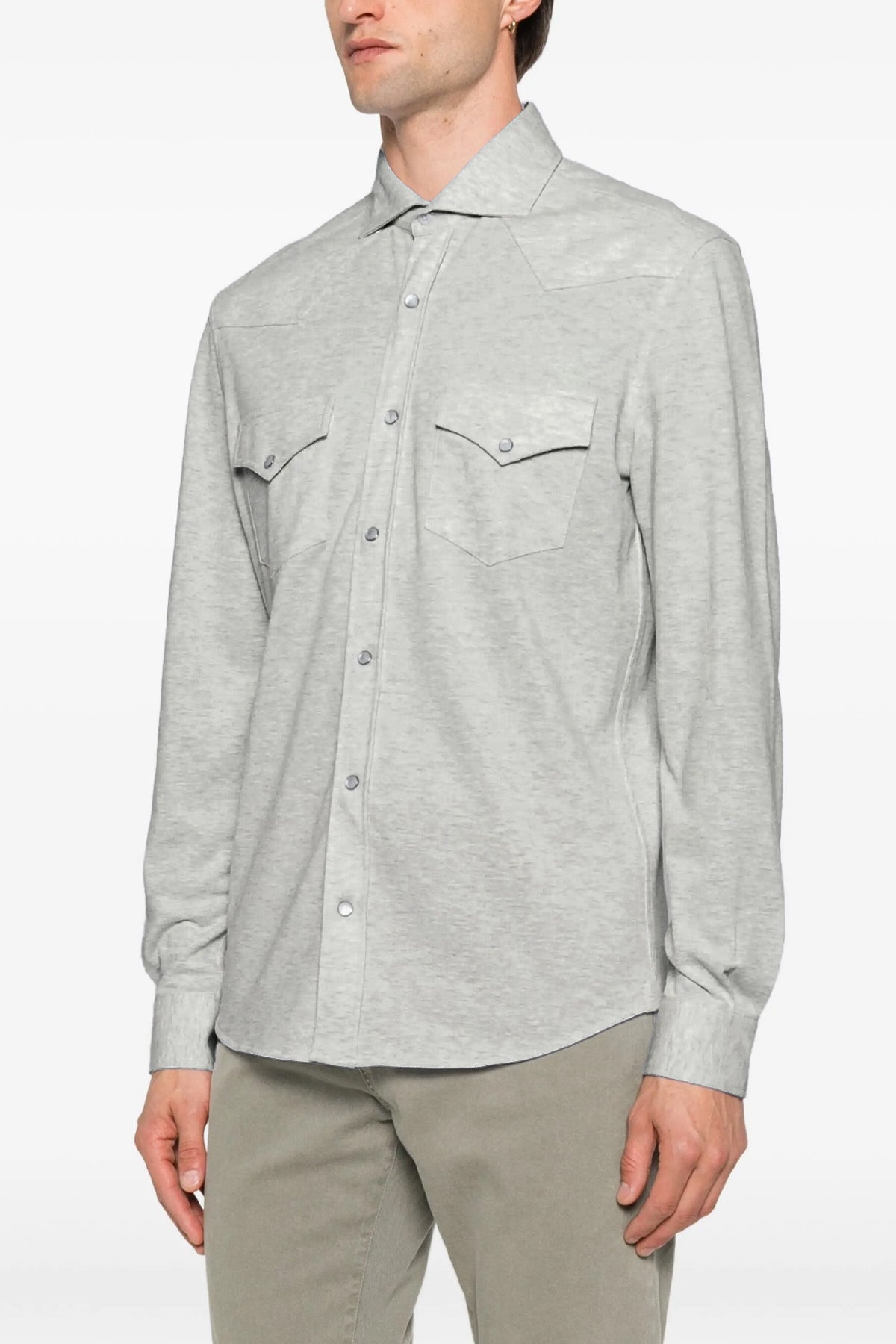 cotton piqué shirt