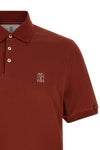 the brunello cucinelli pure cotton piqué polo shirt