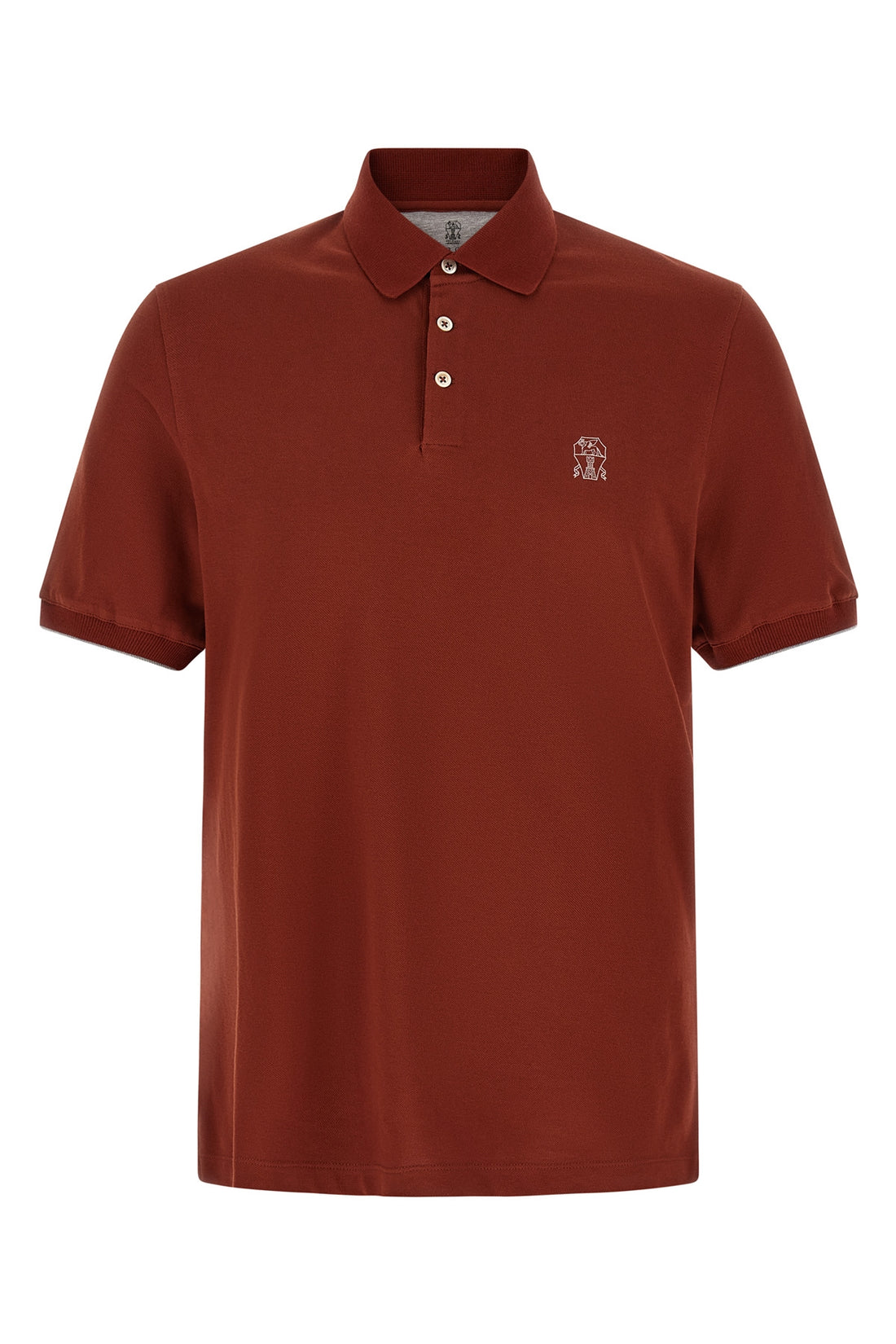 BRUNELLO CUCINELLI L the brunello cucinelli pure cotton piqué polo shirt