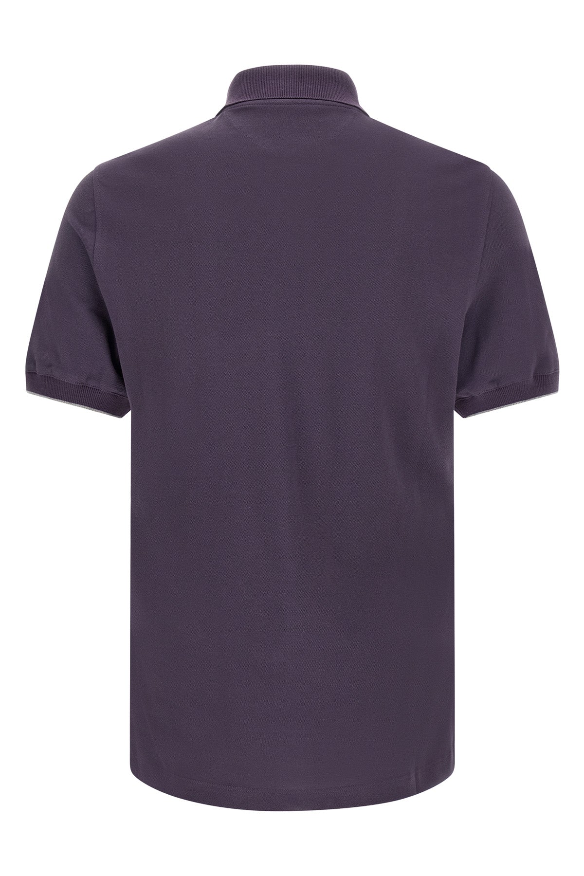 the brunello cucinelli pure cotton piqué polo shirt