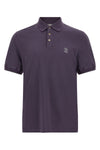 the brunello cucinelli pure cotton piqué polo shirt