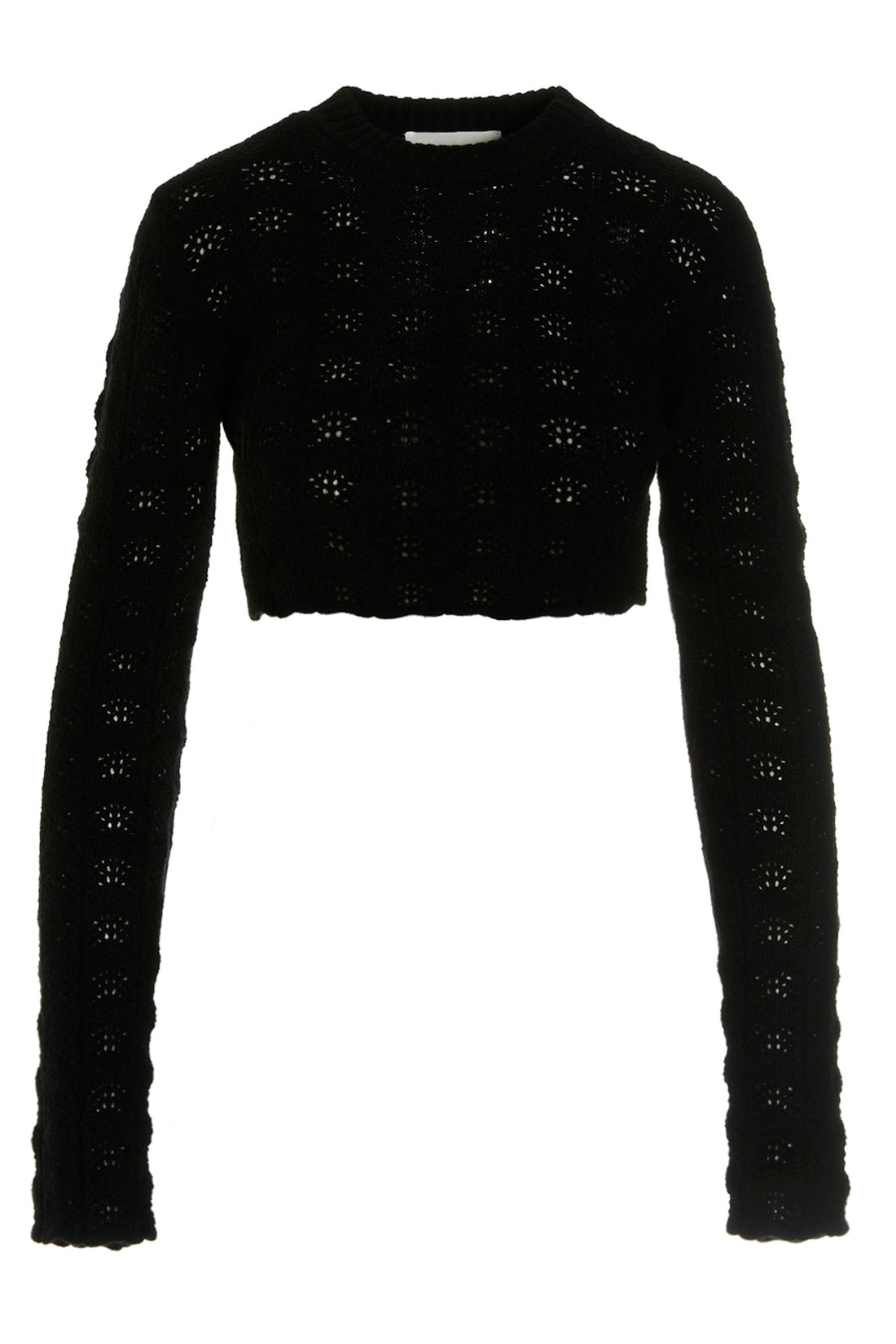 SPORTMAX XS medea processed wool and cachemire sweater