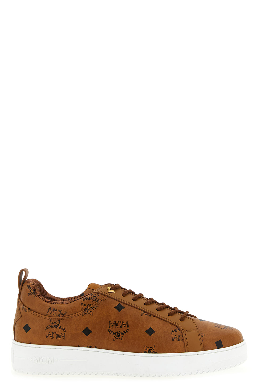 MCM 45 visetos monogram canvas neo terrain lo sneakers