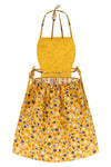 mini dress in cotton poplin