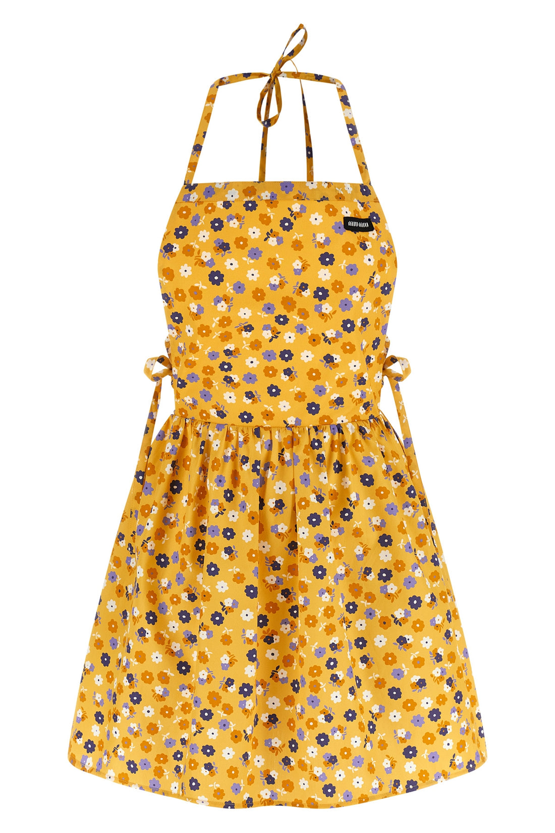 MIU MIU 38 mini dress in cotton poplin