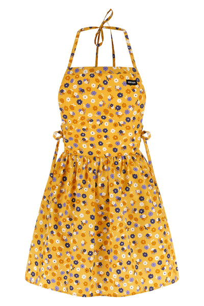 mini dress in cotton poplin
