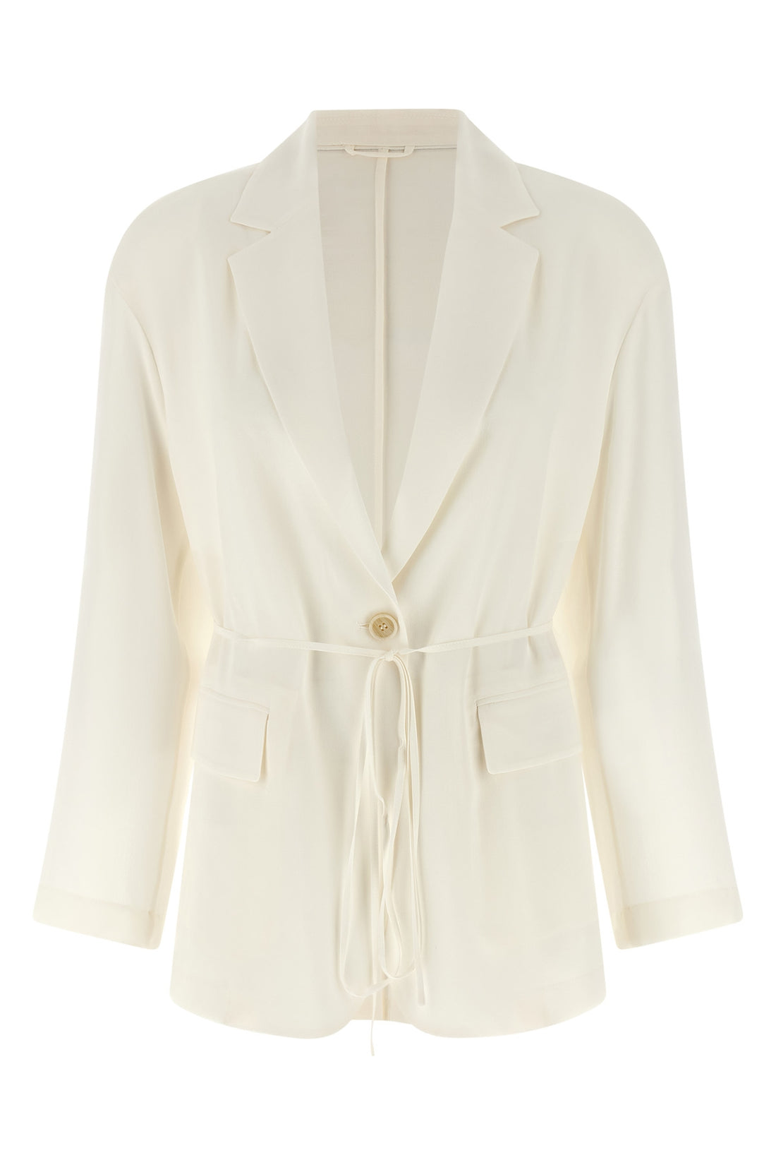 BRUNELLO CUCINELLI 40 silk crêpe blazer jacket