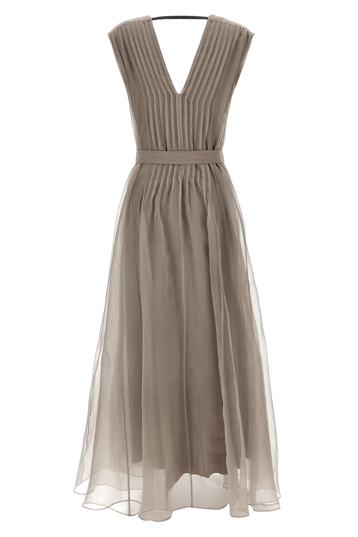 long silk dress