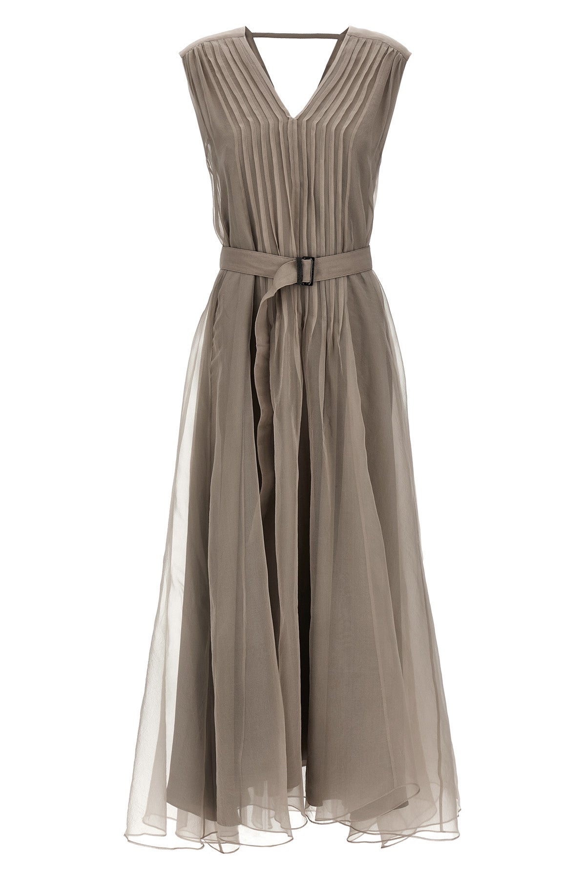 long silk dress