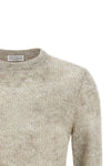 brunello cucinellis flower lace sweater presents a refined interpretation of
