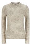 brunello cucinellis flower lace sweater presents a refined interpretation of