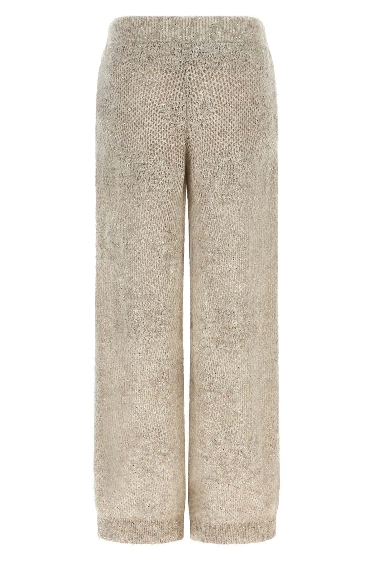 brunello cucinelli dazzling abstact leaf trousers define a new concept of sart