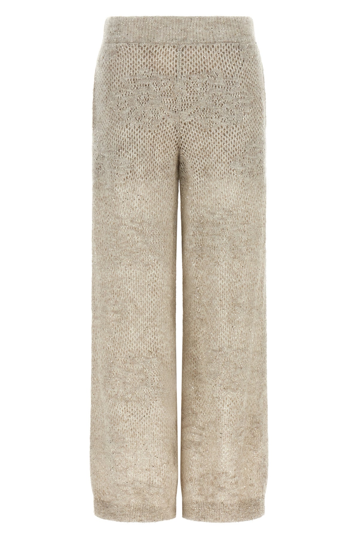brunello cucinelli dazzling abstact leaf trousers define a new concept of sart