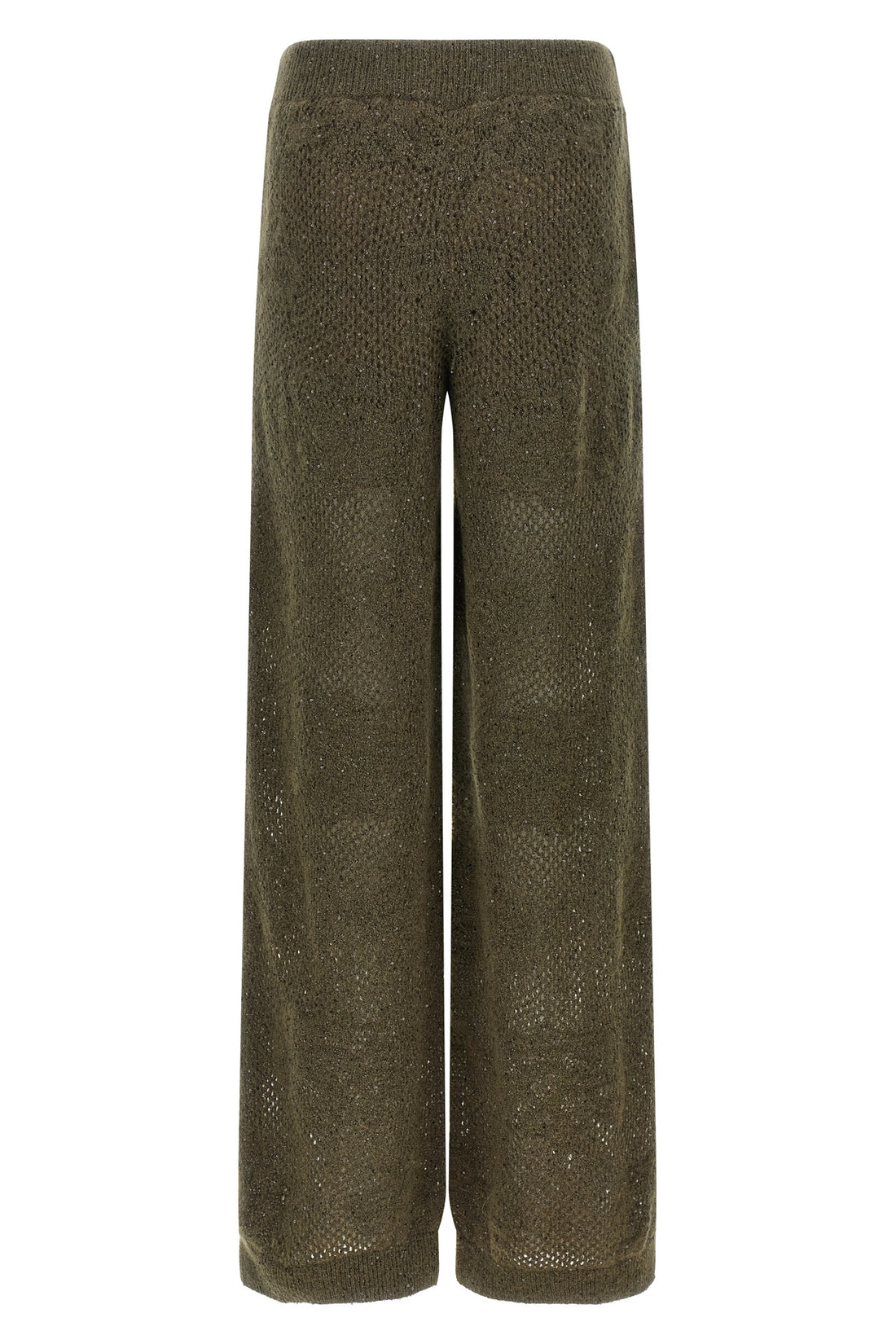 BRUNELLO CUCINELLI M brunello cucinelli track flower lace trousers redefine the concept of relaxed