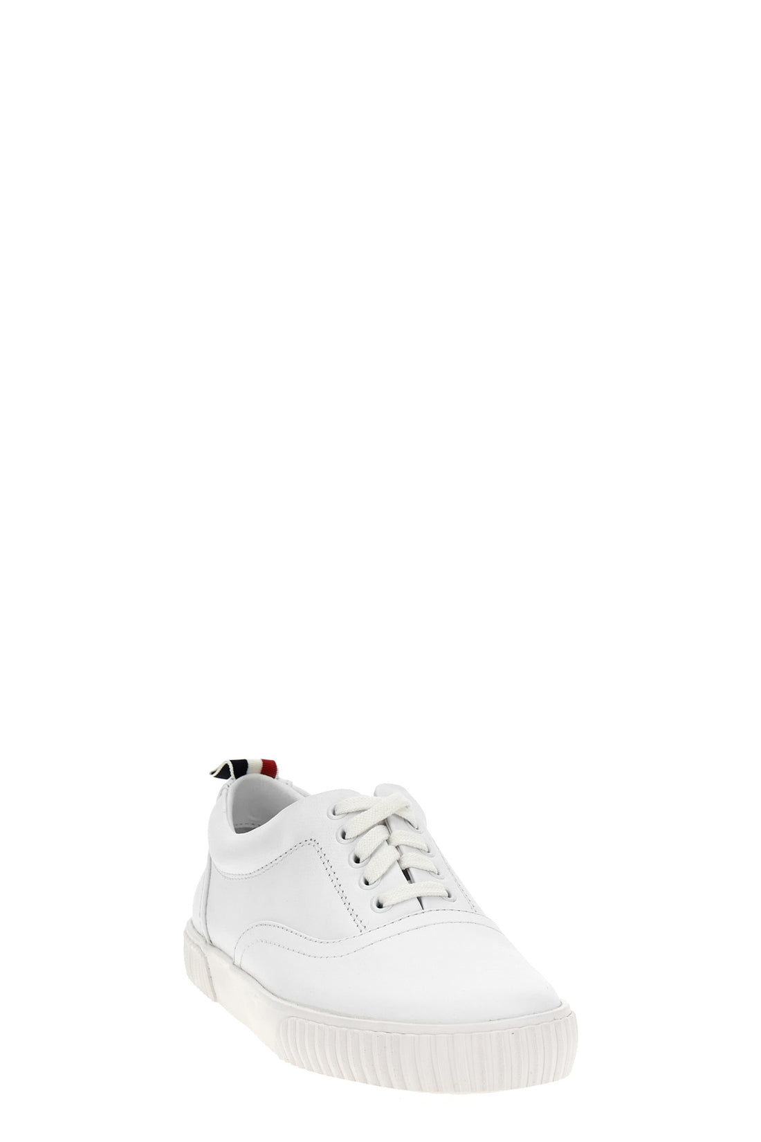 THOM BROWNE 8 heritage leather sneakers