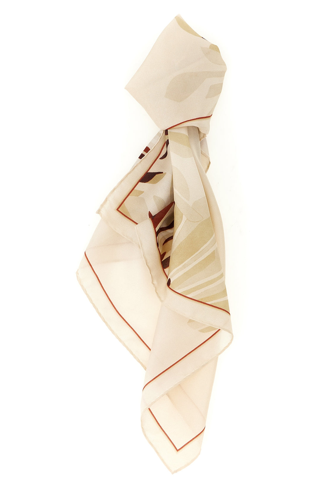 BRUNELLO CUCINELLI OS the brunello cucinelli scarf features a compact square silhouette made of impalp