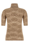 openwork sweater in silk
