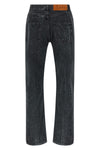 classic cut jeans in right-handed italian cotton twill 12oz black marble wash