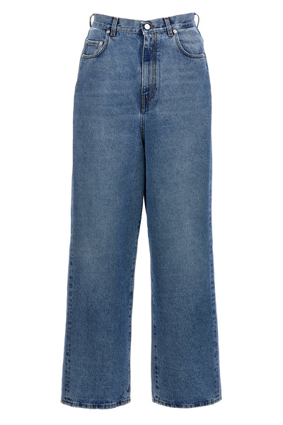 disco cut cotton denim jeans
