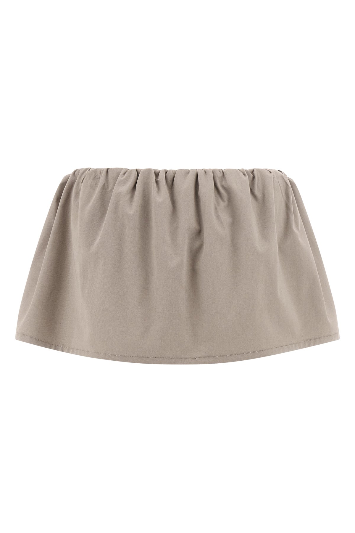 old cotton twill mini skirt
