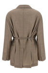 cool wool mélange single-breasted blazer