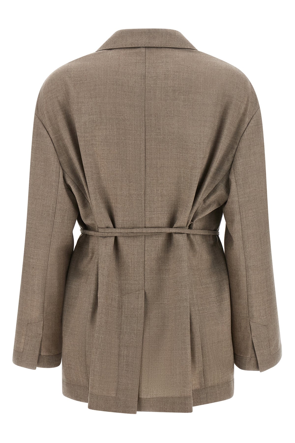 cool wool mélange single-breasted blazer