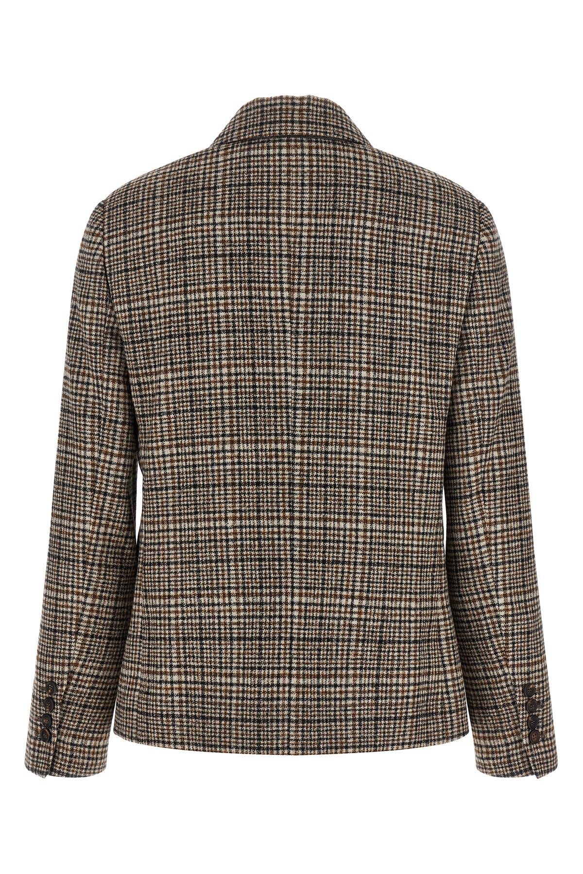 double-breasted cashmere blend blazer