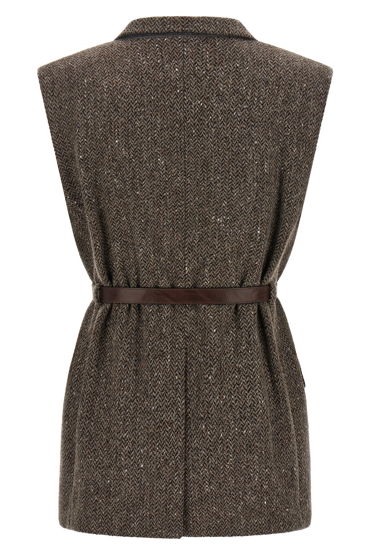 brunello cucinellis vest exemplifies sartorial excellence through a structured