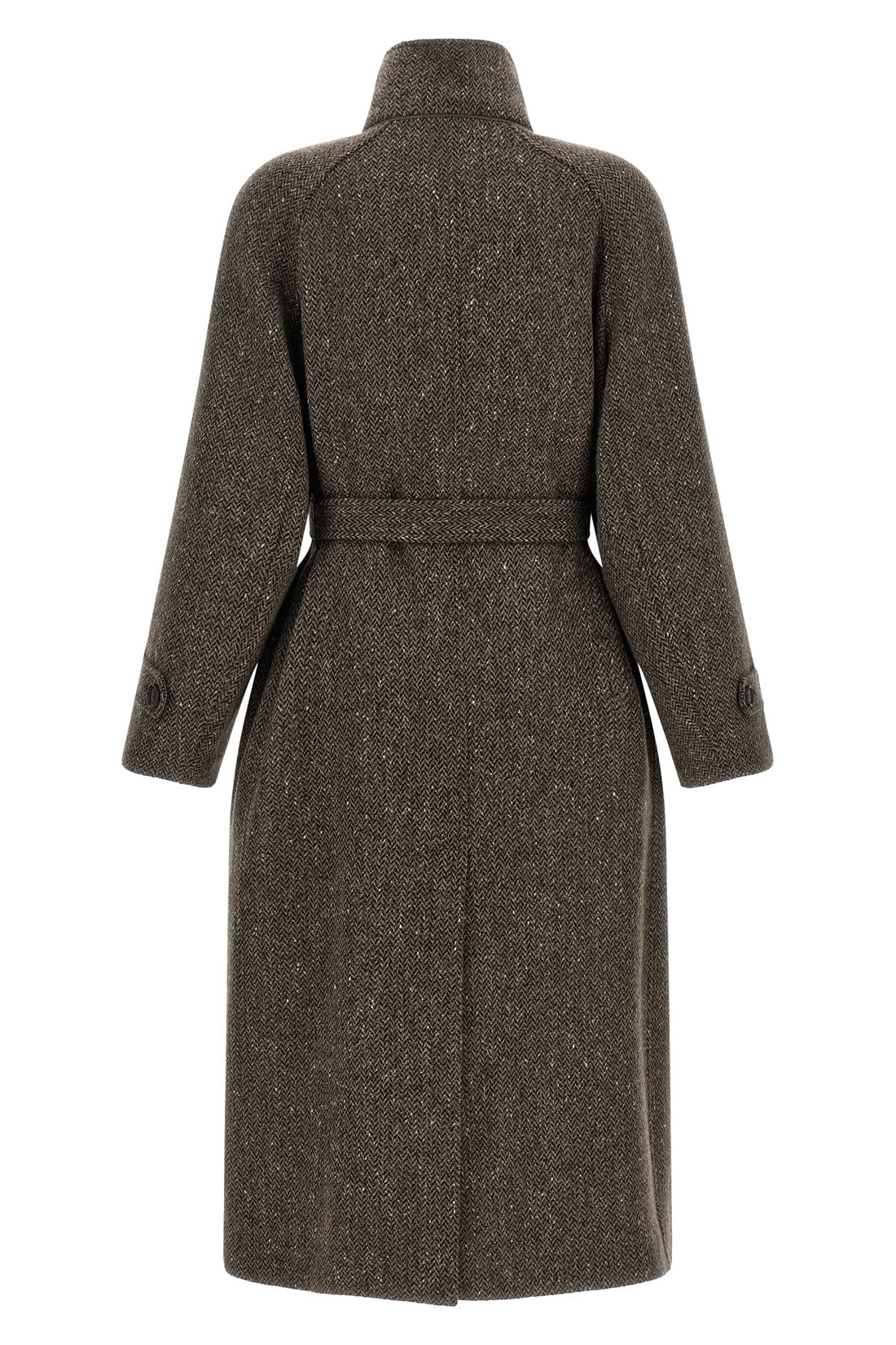BRUNELLO CUCINELLI 36 the brunello cucinelli sparkling coat redefines the codes of winter elegance t