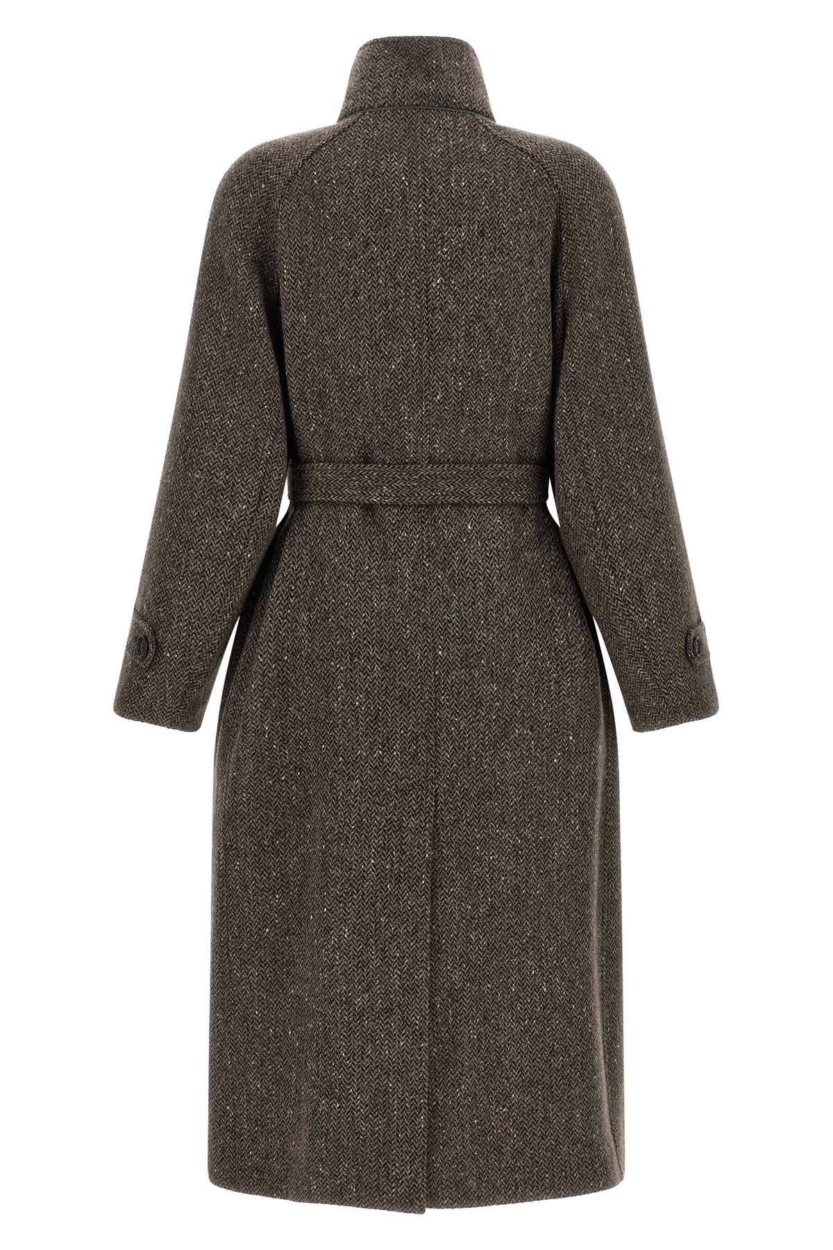 the brunello cucinelli sparkling coat redefines the codes of winter elegance t