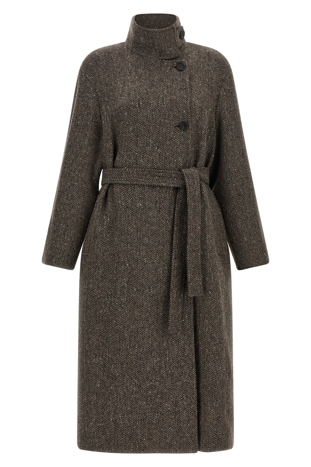 the brunello cucinelli sparkling coat redefines the codes of winter elegance t