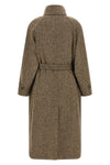 the brunello cucinelli coat redefines the codes of outerwear through an envelopi