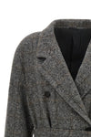the brunello cucinelli coat defines luxury outerwear through a rigorous double-b
