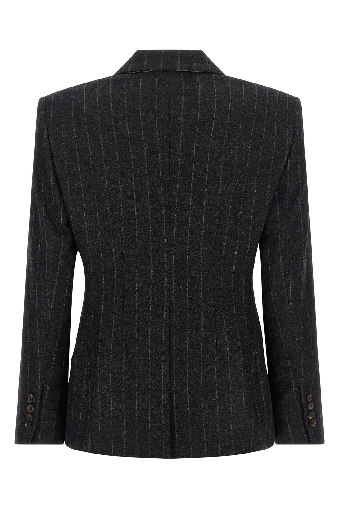 BRUNELLO CUCINELLI 42 the brunello cucinelli double-breasted blazer reinterprets the codes of classic