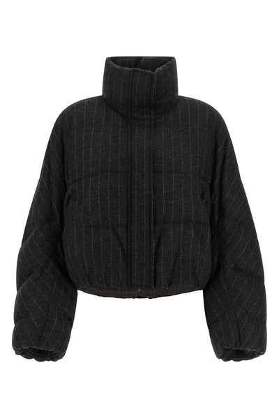 BRUNELLO CUCINELLI 36 brunello cucinelli down padded down jacket redefines the codes of outerwear thro