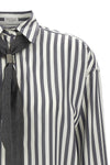 the brunello cucinelli pure silk shirt reinterprets the codes of classic tailori