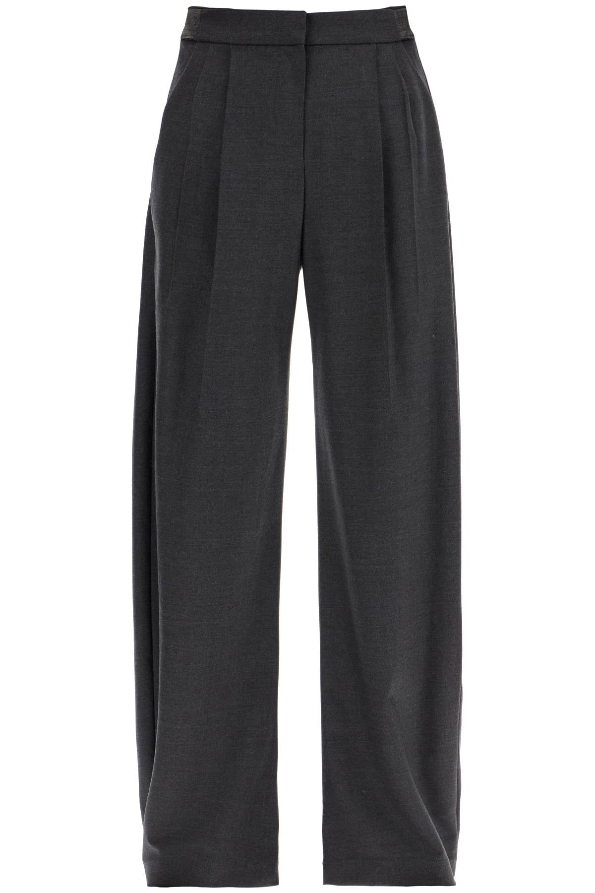 stretch wool trousers for men/w