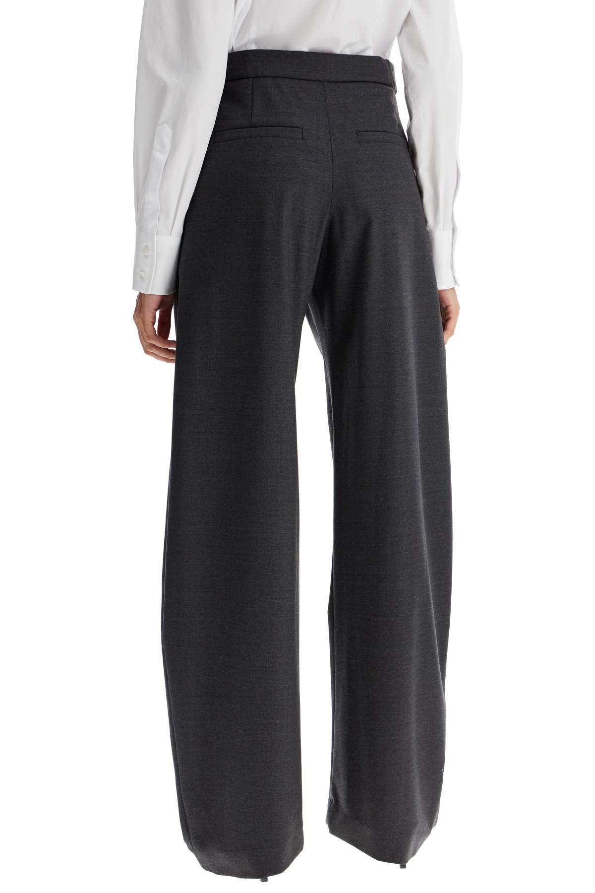 stretch wool trousers for men/w