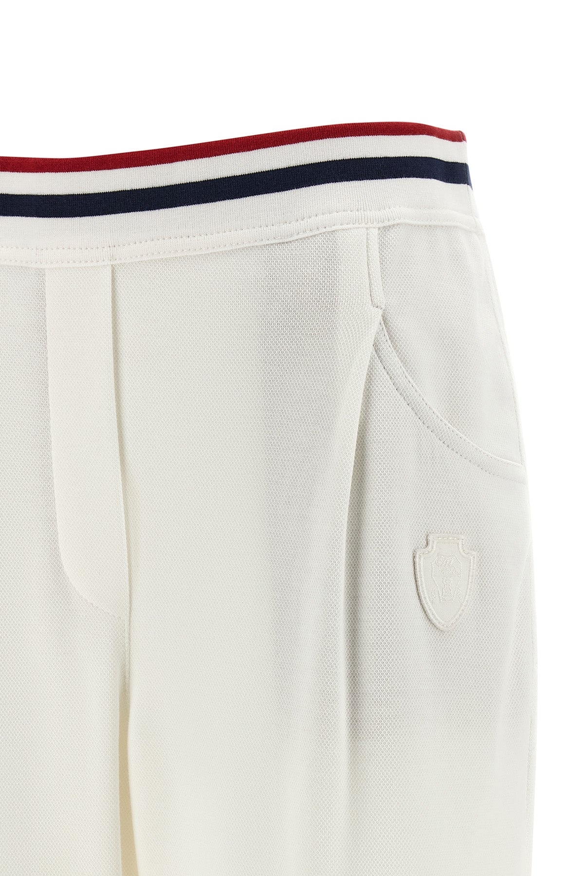 honeycomb stretch cotton joggers