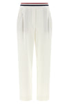 honeycomb stretch cotton joggers