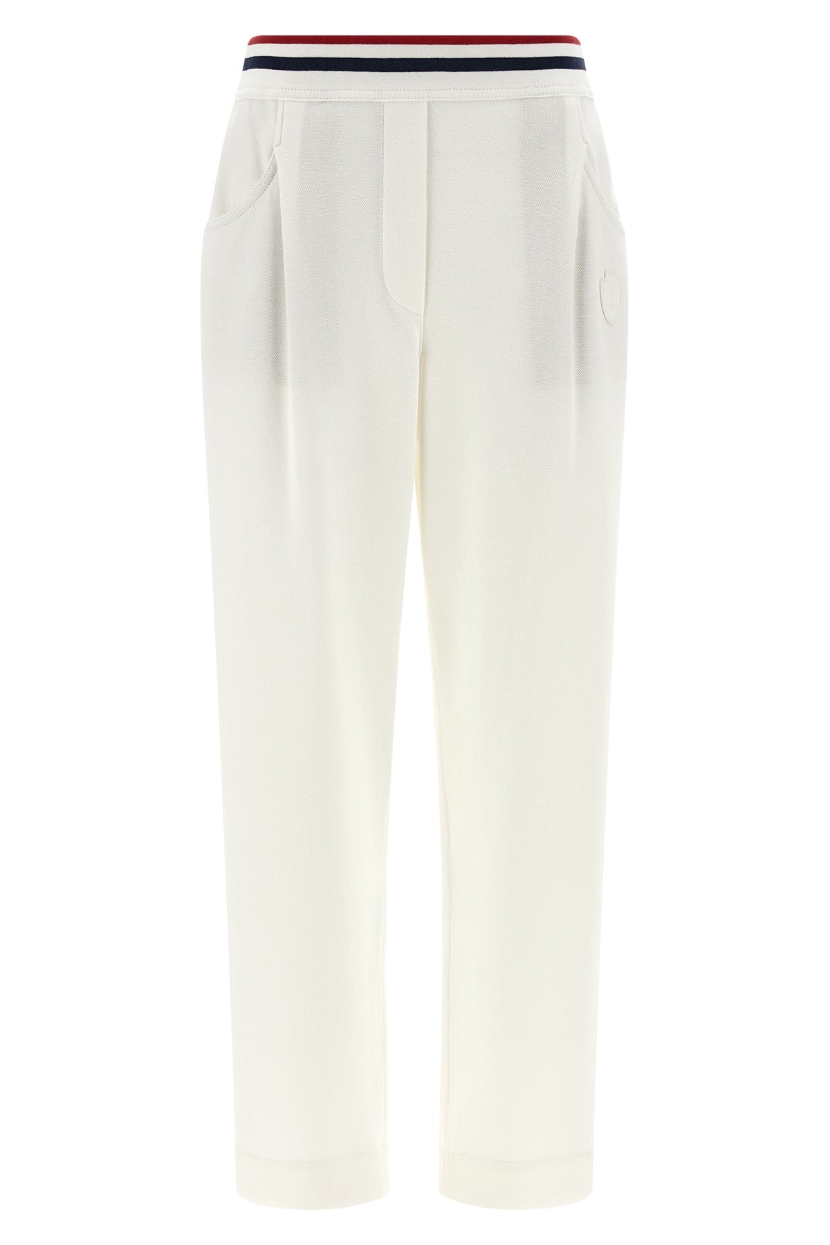 honeycomb stretch cotton joggers