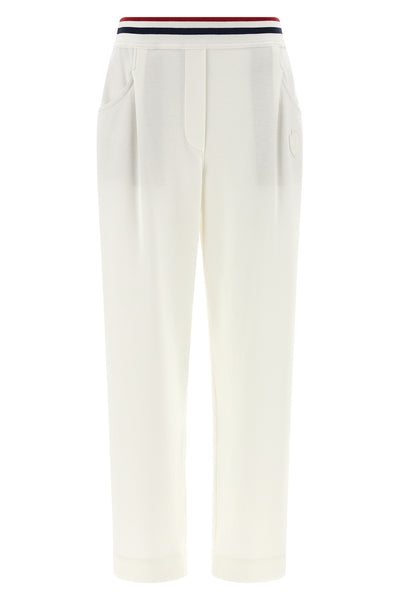 honeycomb stretch cotton joggers