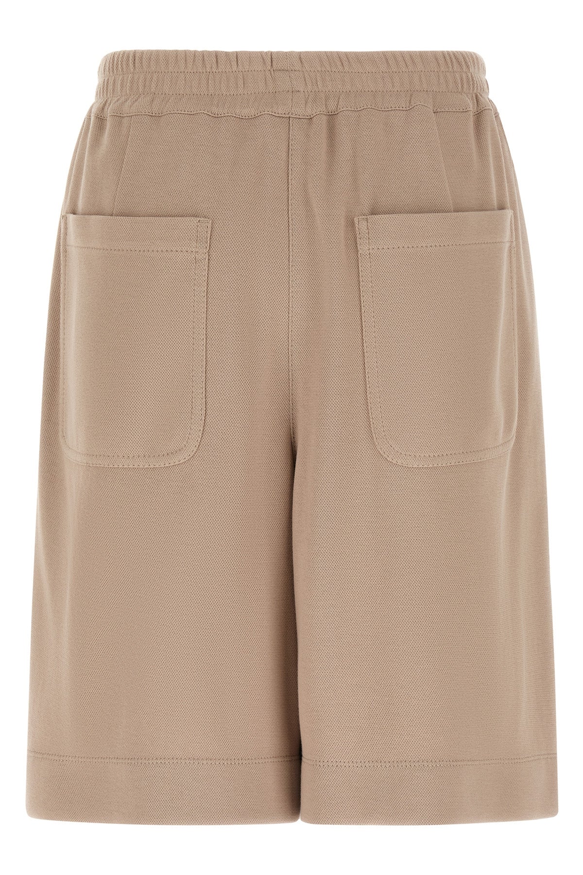 piqué cotton shorts
