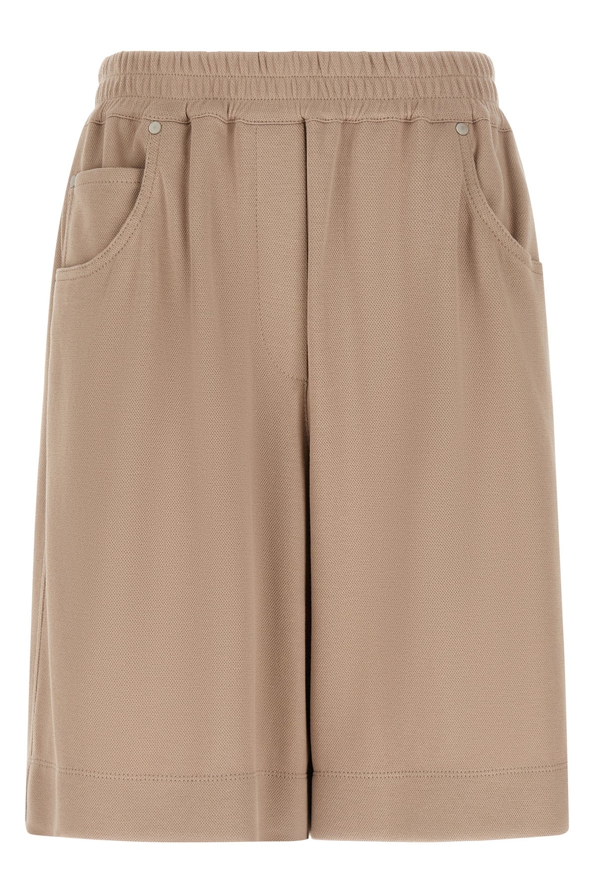 piqué cotton shorts