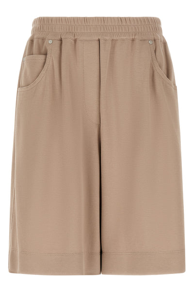 piqué cotton shorts