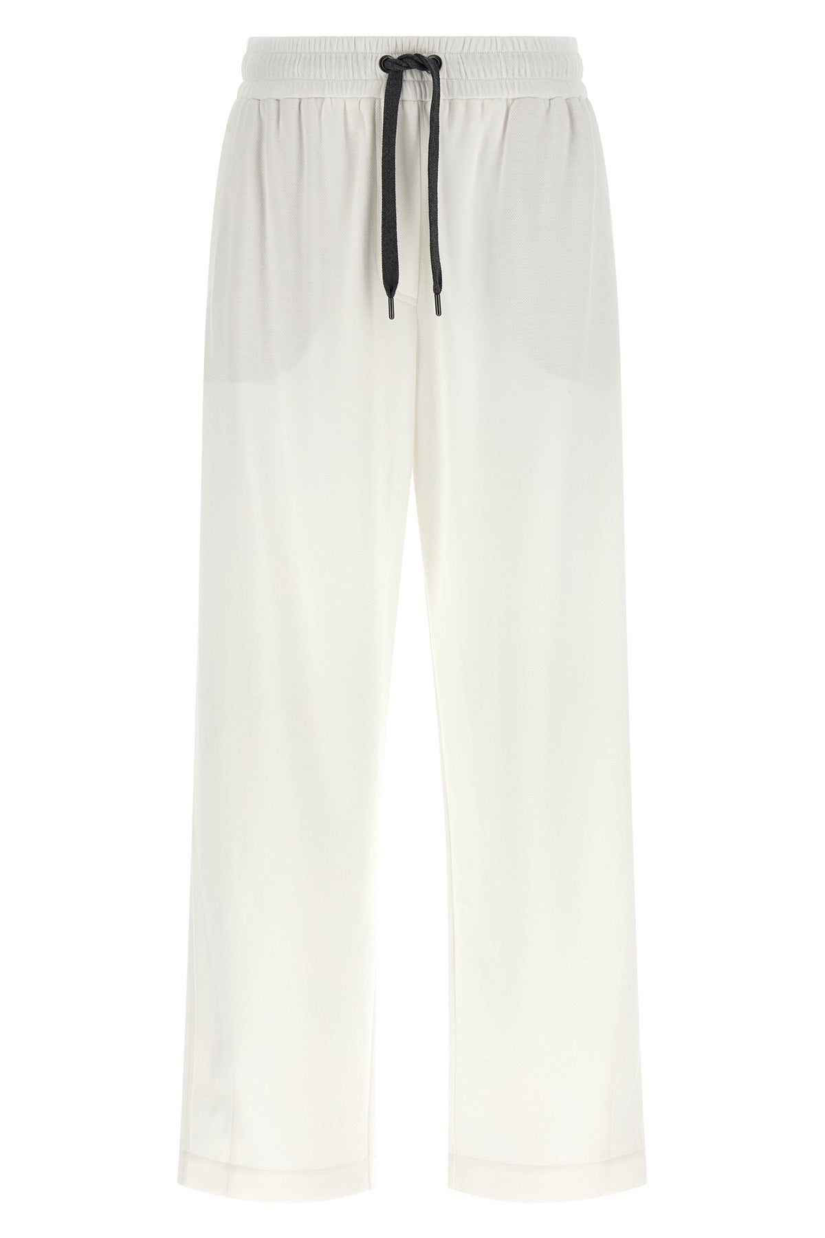 brunello cucinelli track sporty trousers redefine the codes of informal dress