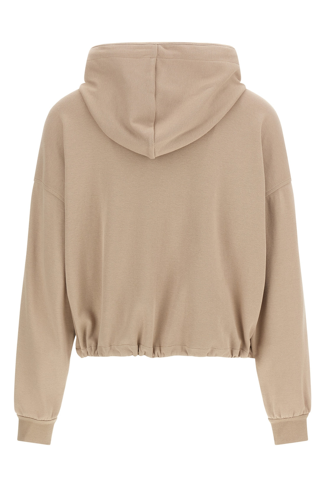 BRUNELLO CUCINELLI XS piqué cotton hoodie